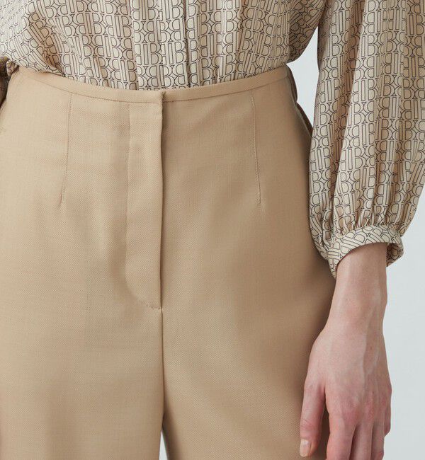 Ballsey「ライトカルゼ ストレートパンツ」|スラックス|