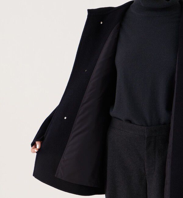 GALERIE VIE「ウールカシミヤダブルフェイス フーデットコート」|その他|