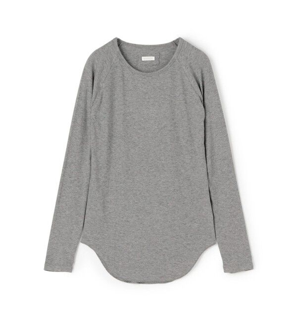 GALERIE VIE「レーヨンカシミヤジャージー クルーネックプルオーバー」|Tシャツ・カットソー|13 ライトグレー