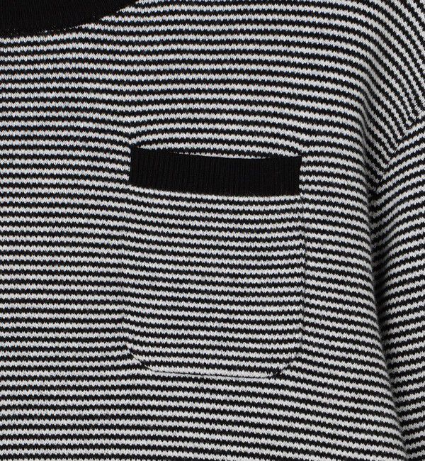 CABaN「コットンカシミヤ ポケットプルオーバー」|ニット・セーター|