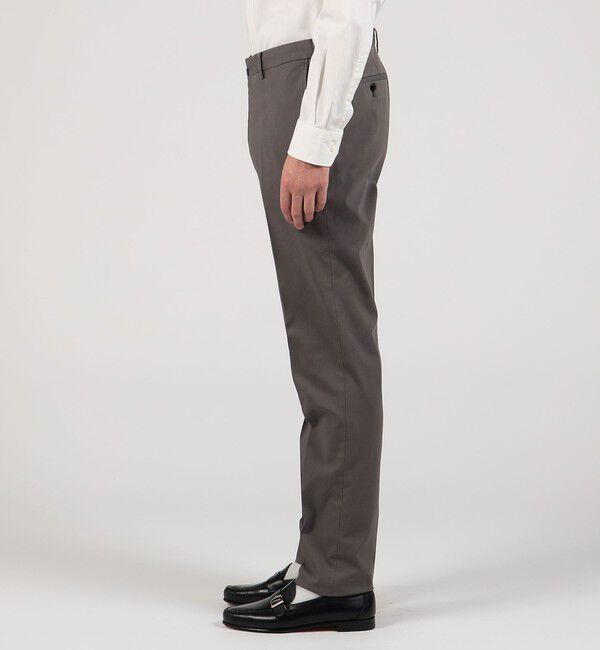 TOMORROWLAND MENS「コットンピケ スリムストレートパンツ」|チノ|