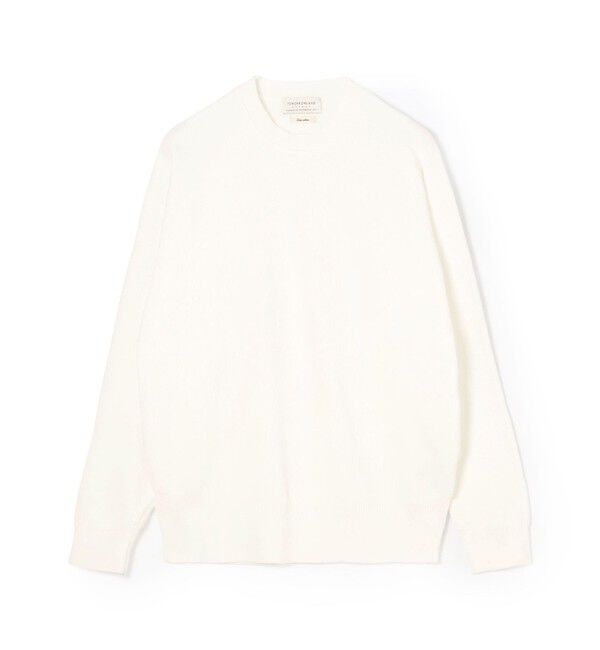 TOMORROWLAND MENS「TOMORROWLAND tricot コットンポリエステル クルーネックプルオーバー」|ニット・セーター|11 ホワイト