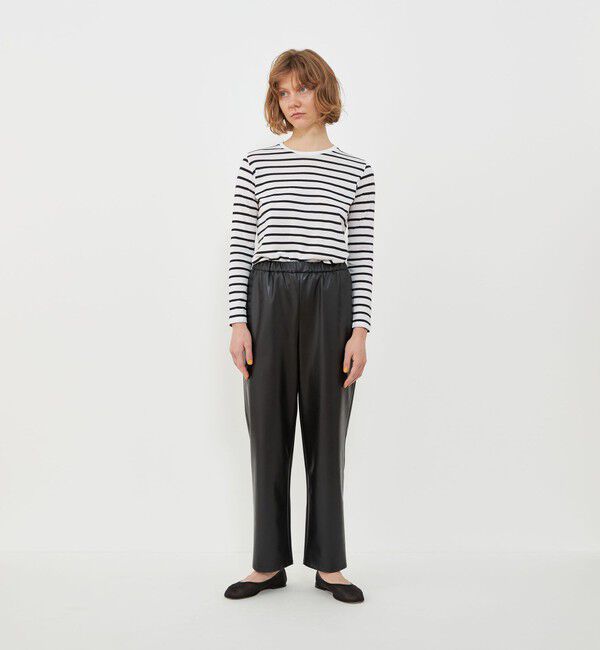 GALERIE VIE「パウダーコットン クルーネックプルオーバー」|Tシャツ・カットソー|