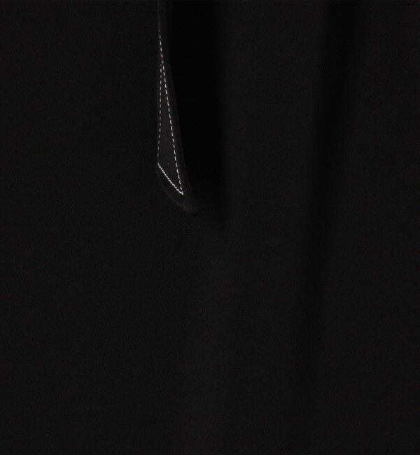 MACPHEE「トリアセテートポリエステルサテン ベルテッドマキシスカート」|タイト|