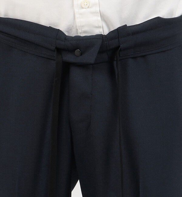 TOMORROWLAND MENS「ポリエステルウール イージースラックス」|スラックス|