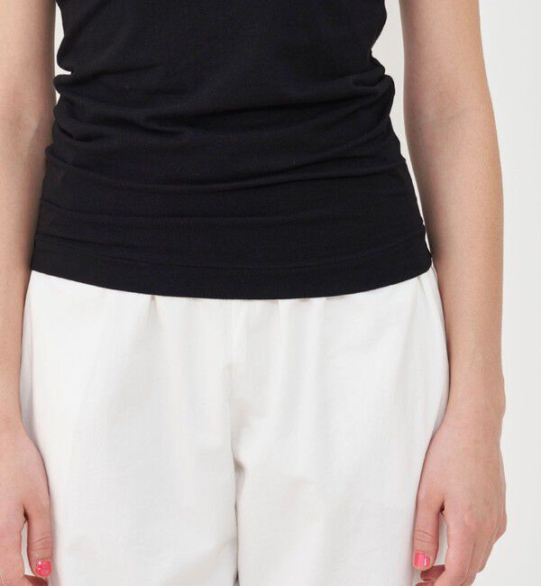 GALERIE VIE「スビンコットン カップ付きアメリカンスリーブタンクトップ」|タンクトップ|