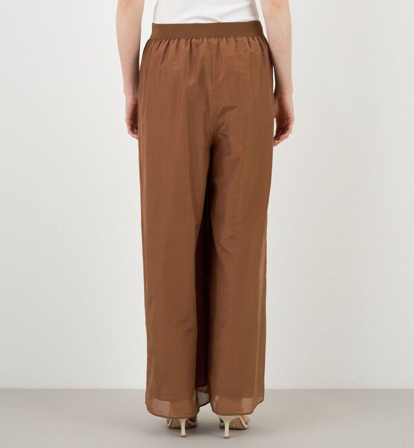 DES PRES「コットンシルクローン ギャザーワイドパンツ」|その他|