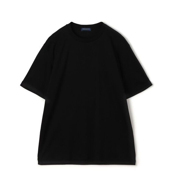 TOMORROWLAND MENS「40ゲージコットンジャージー クルーネックプルオーバー」|Tシャツ・カットソー|19 ブラック