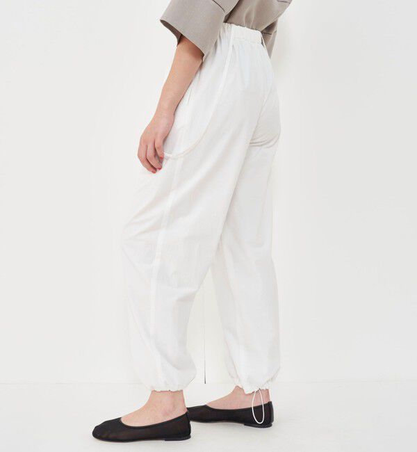 GALERIE VIE「コットンツイル イージーパンツ」|チノ|