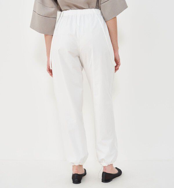 GALERIE VIE「コットンツイル イージーパンツ」|チノ|