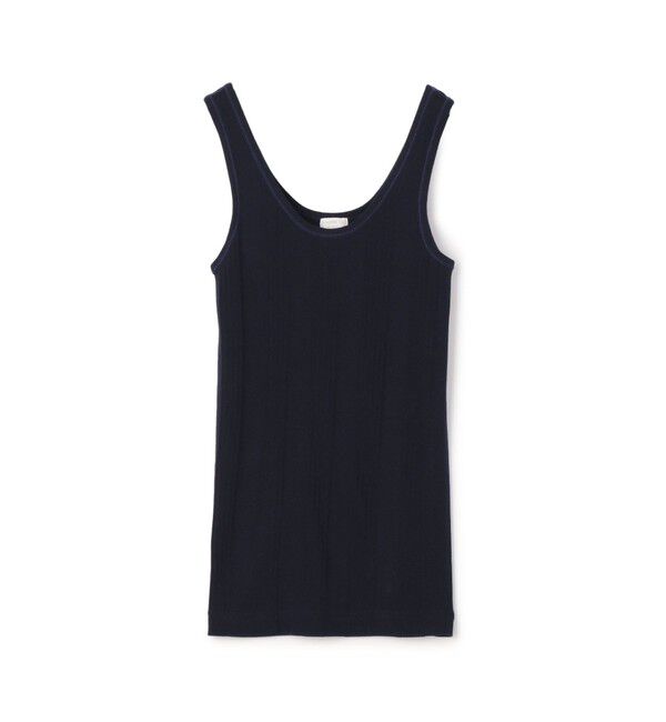 GALERIE VIE「コットンランダムリブ タンクトップ」|タンクトップ|69 ネイビー