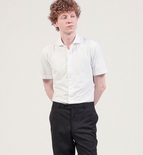 TOMORROWLAND BUYING WEAR「XACUS ナイロンポリウレタン ショートスリーブシャツ」|シャツ・ブラウス|