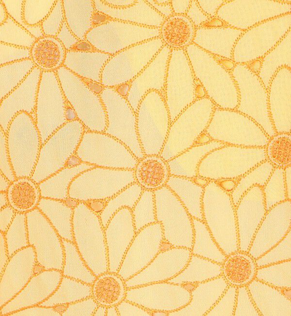 TOMORROWLAND collection「サンフラワーエンブロイダリー ワイドストレートパンツ」|その他|