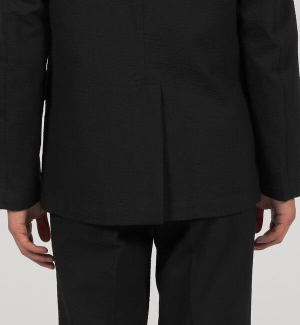 TOMORROWLAND MENS「コットンシアサッカー シングルブレステッド2Bジャケット」|テーラードジャケット|