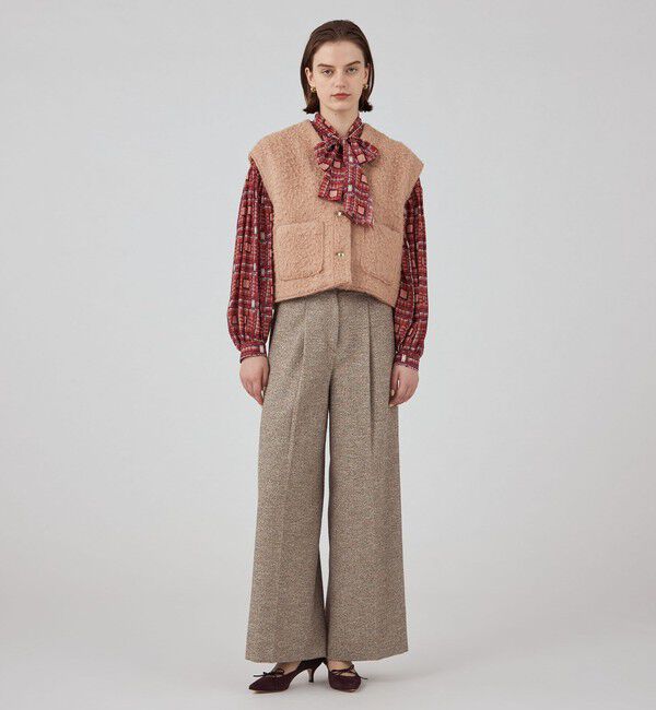 Ballsey「Iris ボウタイブラウス」|シャツ・ブラウス|