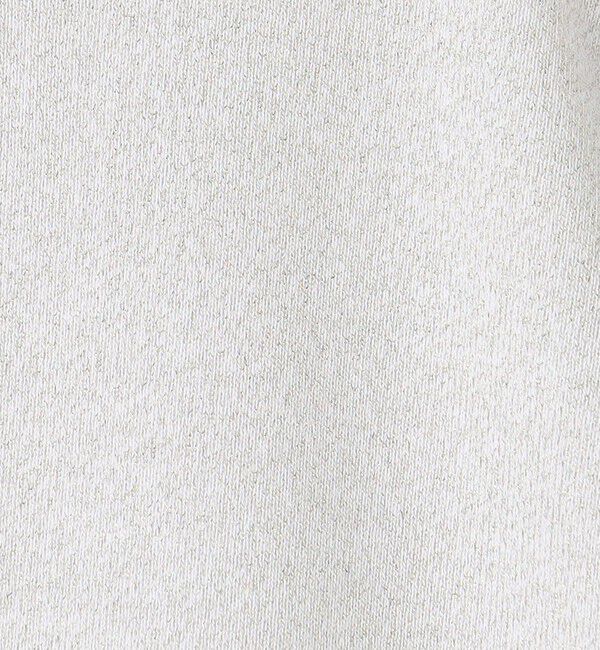 GALERIE VIE「スビンバックパイルラメ ハーフスリーブプルオーバー」|スウェット・ジャージ|