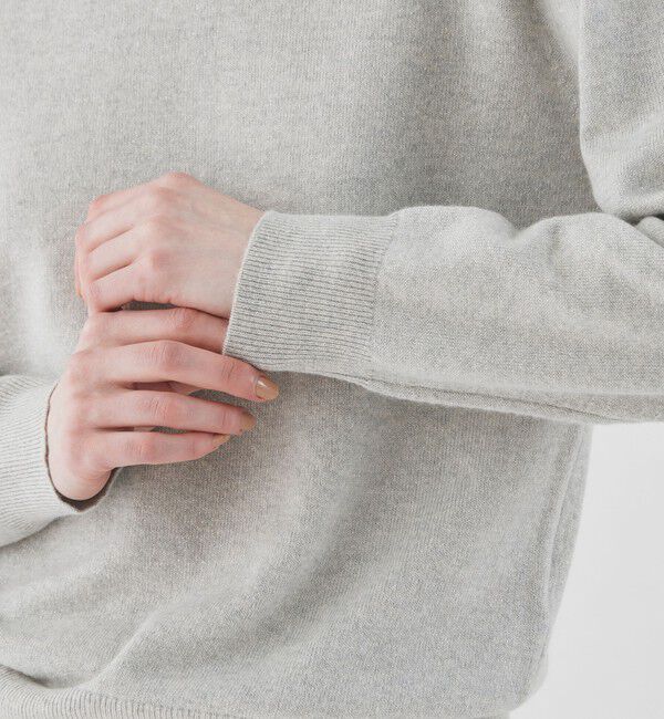 GALERIE VIE「スコットランドカシミヤ クルーネックプルオーバー」|ニット・セーター|