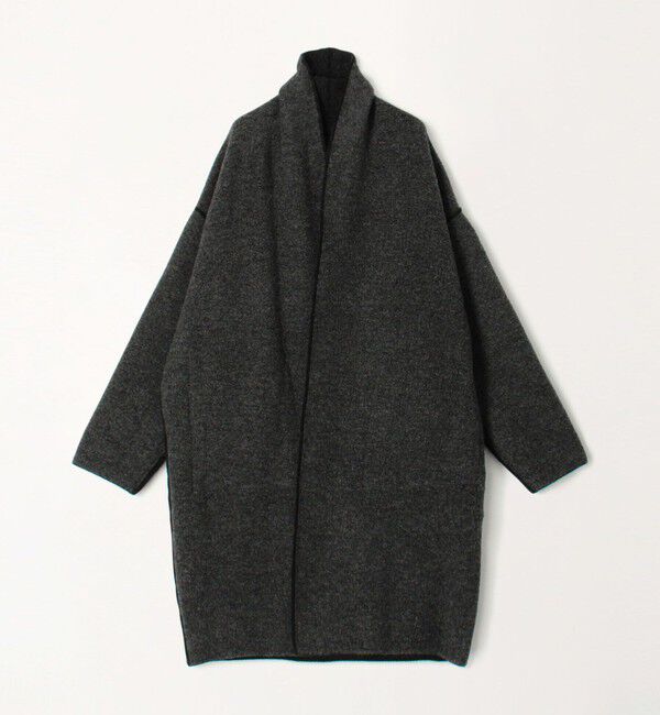 GALERIE VIE「ダブルフェイスパイル ショールカラーコート」|その他|
