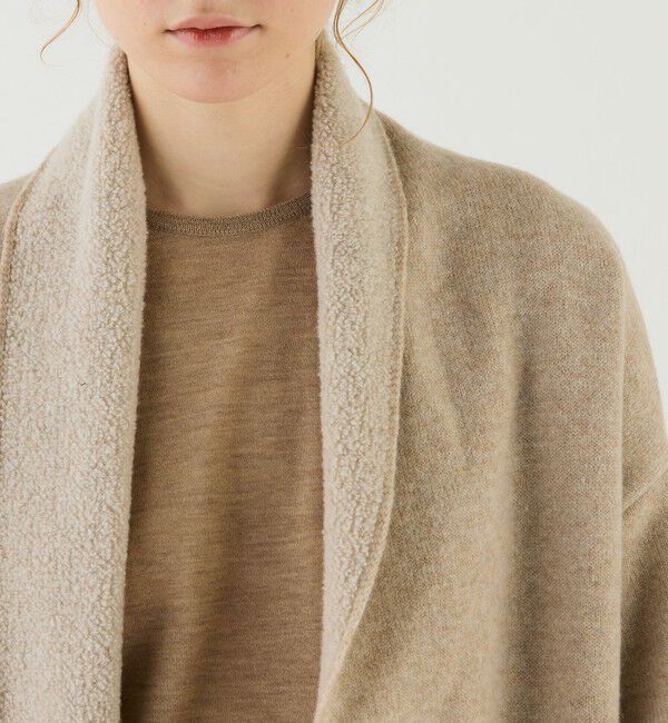 GALERIE VIE「ダブルフェイスパイル ショールカラーコート」|その他|