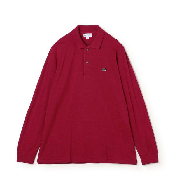 TOMORROWLAND BUYING WEAR「LACOSTE L1312LJ-99 ポロシャツ」|ポロシャツ|39 ボルドー