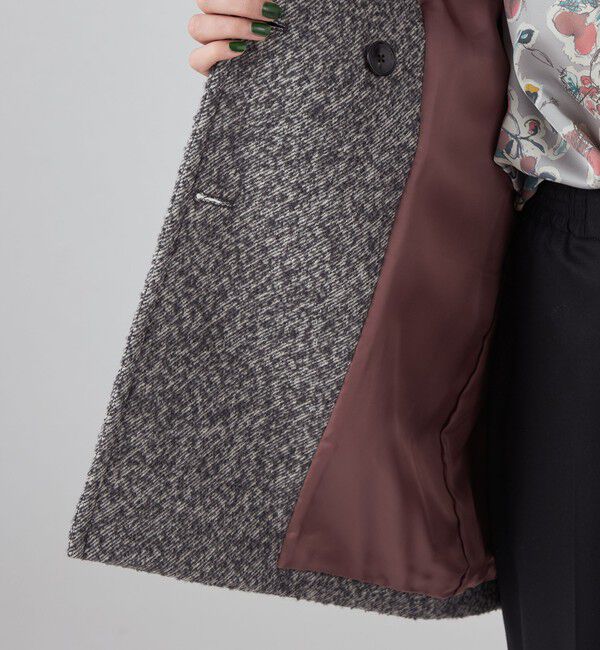 TOMORROWLAND collection「ファンシーダイヤゴナル ショートコート」|その他|