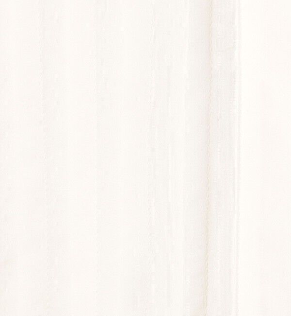 Ballsey「コットンシルクサテン タックフレアブラウス」|シャツ・ブラウス|