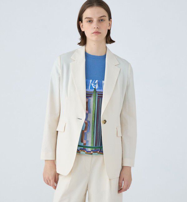 Ballsey「LINOストレッチ 1Bテーラードジャケット」|テーラードジャケット|