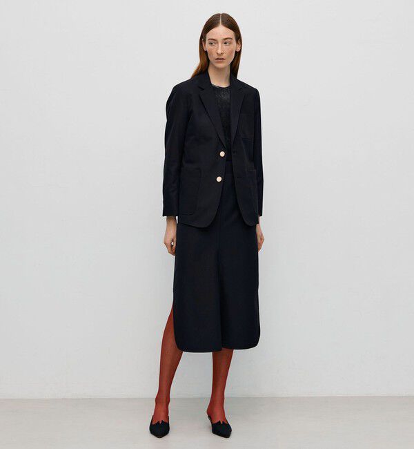 BACCA「ウールシルク テーラードジャケット」|テーラードジャケット|