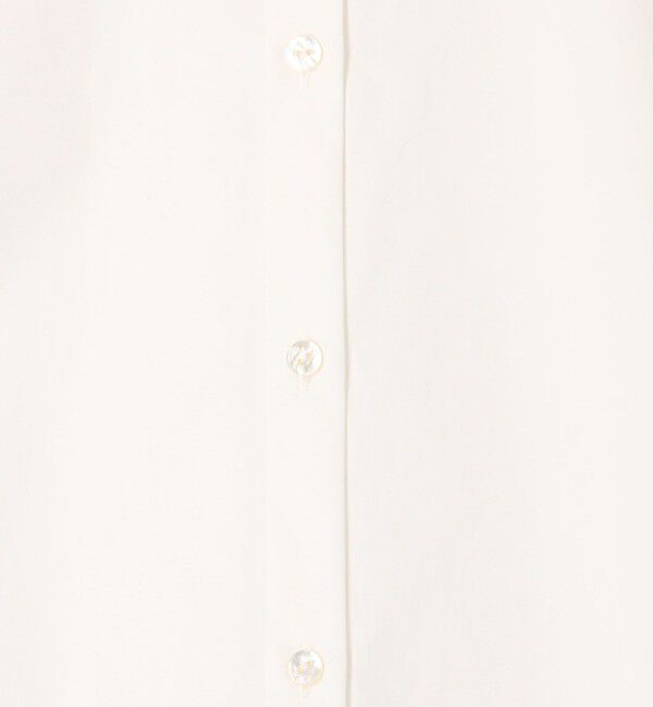 TOMORROWLAND collection「100/2コンパクトブロード ハーフスリーブタックブラウス」|シャツ・ブラウス|