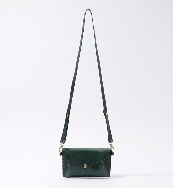 TOMORROWLAND GOODS「GLENROYAL ブライドルレザー ショルダーミニバッグ」|ショルダー・メッセンジャー|