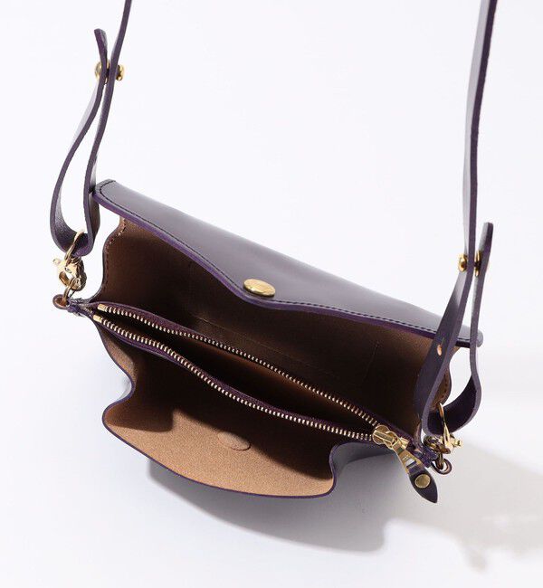 TOMORROWLAND GOODS「GLENROYAL ブライドルレザー ショルダーミニバッグ」|ショルダー・メッセンジャー|