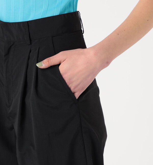 MACPHEE「タスランタイプライター タックワイドパンツ」|その他|