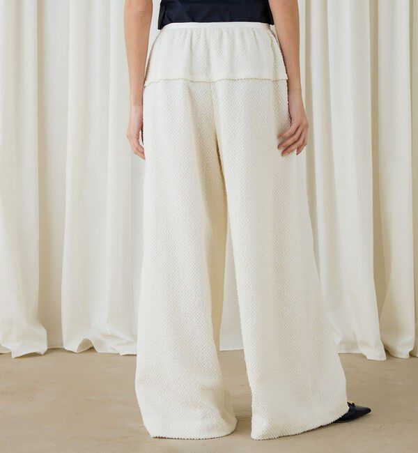 DES PRES「ツイストヤーンツイード ボリュームパンツ」|その他|