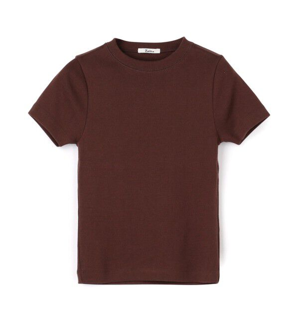 Edition「コットンフライス Tシャツ」|Tシャツ・カットソー|49 ダークブラウン