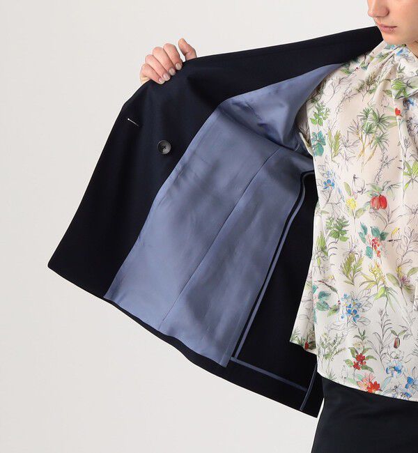 TOMORROWLAND collection「タスマニアオックス ダブルブレストジャケット」|テーラードジャケット|