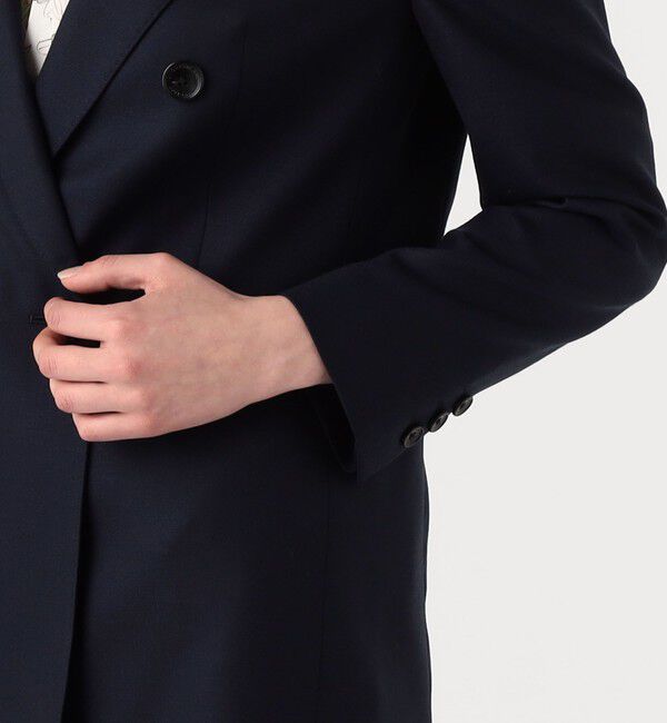 TOMORROWLAND collection「タスマニアオックス ダブルブレストジャケット」|テーラードジャケット|