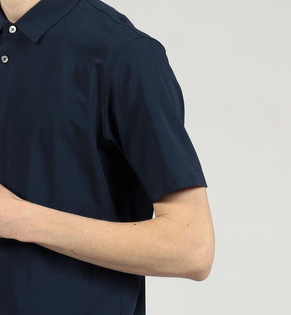 TOMORROWLAND MENS「スビンコットン ジャージーポロシャツ」|ポロシャツ|