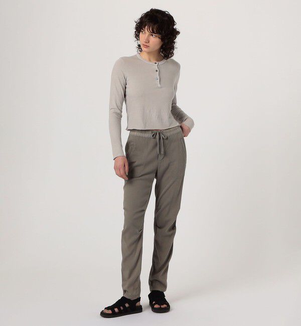 JAMES PERSE「スラブジャージー ヘンリーネックプルオーバー WJD3160」|Tシャツ・カットソー|