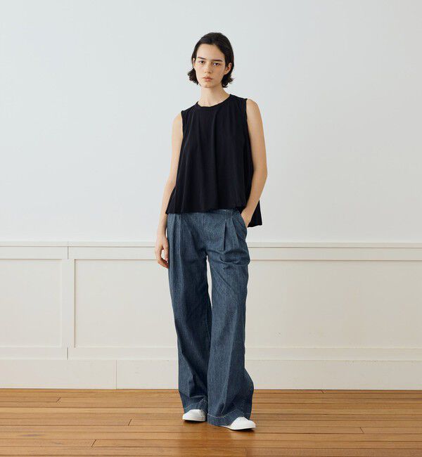 JAMES PERSE「コットンジャージー ノースリーブプルオーバー WHGF3944」|タンクトップ|