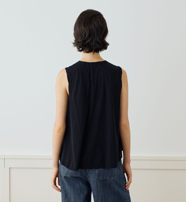 JAMES PERSE「コットンジャージー ノースリーブプルオーバー WHGF3944」|タンクトップ|