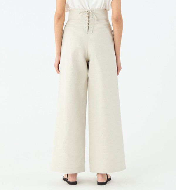 MACPHEE「タイニーヘリンボーン ハイウエストパンツ」|その他|