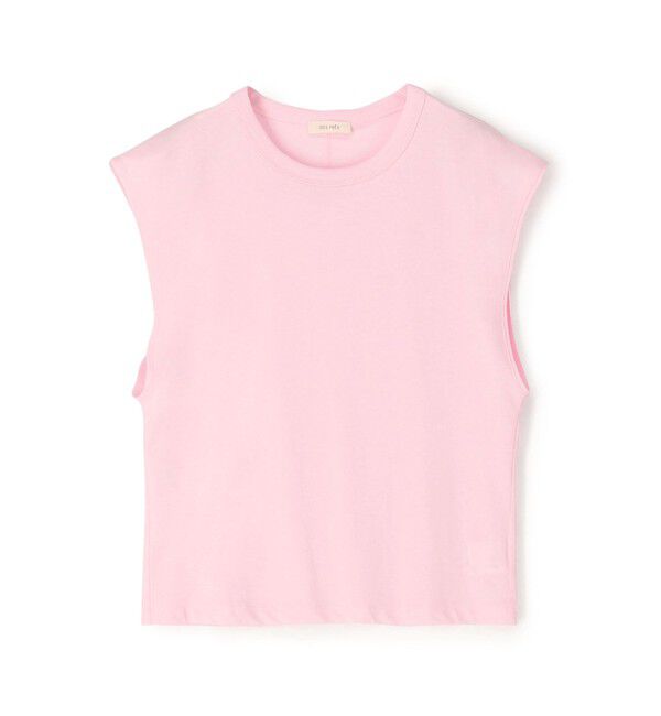 DES PRES「プレーンジャージー フレンチスリーブプルオーバー」|Tシャツ・カットソー|33 ピンク