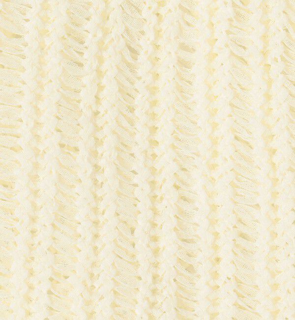 Ballsey「チュールテープ ショートプルオーバー」|ニット・セーター|