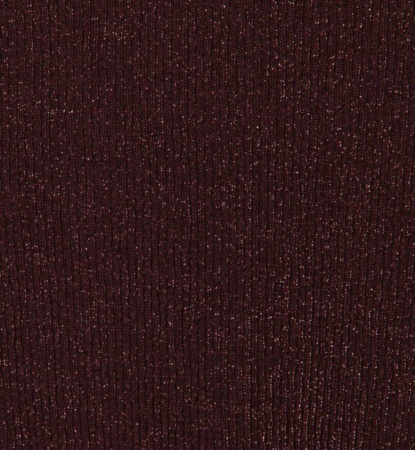 Ballsey「シアーラメリブ クルーネックカーディガン」|カーディガン|