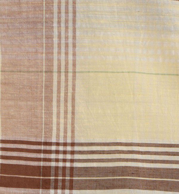 TOMORROWLAND MENS「コットンシルク マドラスチェック ハーフスリーブシャツ」|シャツ・ブラウス|