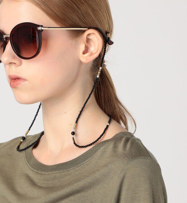 TOMORROWLAND GOODS「IRIS 47 オニキス グラス チェーン ネックレス」|その他|