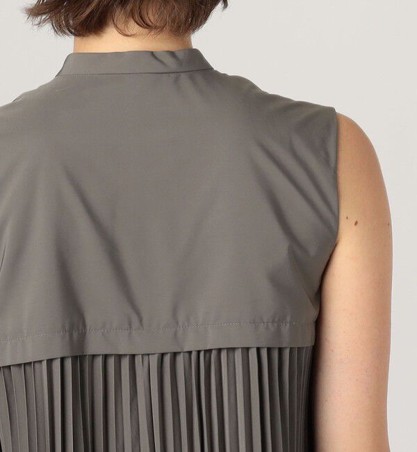 Ballsey「スパンブロード フロントドレープブラウス」|シャツ・ブラウス|