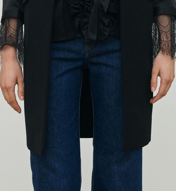 DES PRES「ウールファブリックコンビ ロングジレ」|ベスト・ジレ|