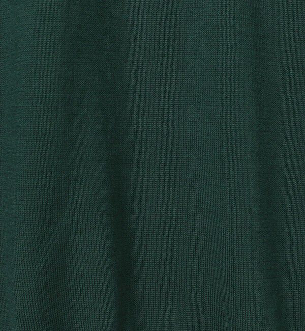 TOMORROWLAND MENS「TOMORROWLAND tricot スーパーファインメリノウール ニットポロシャツ S-WOOL」|ニット・セーター|