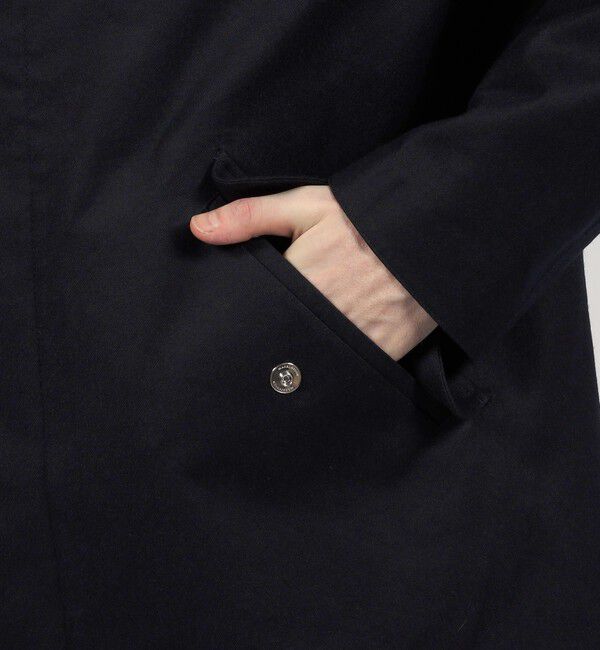 TOMORROWLAND MENS「【別注】MACKINTOSH GRANISH ウールボンディング フーデッドコート」|ミリタリー・モッズコート|